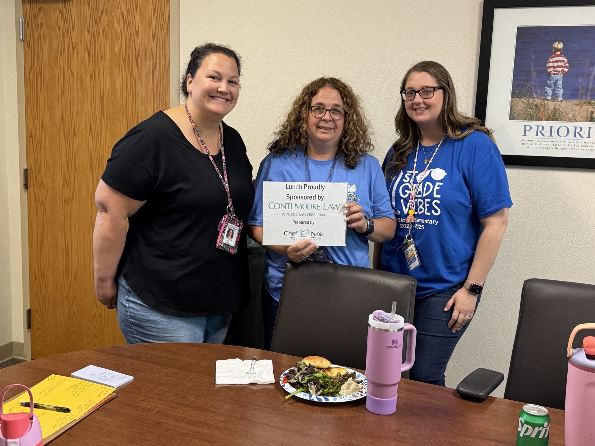 Supporting Our Local Heroes: A Special Lunch for Sunridge Elementary School Staff